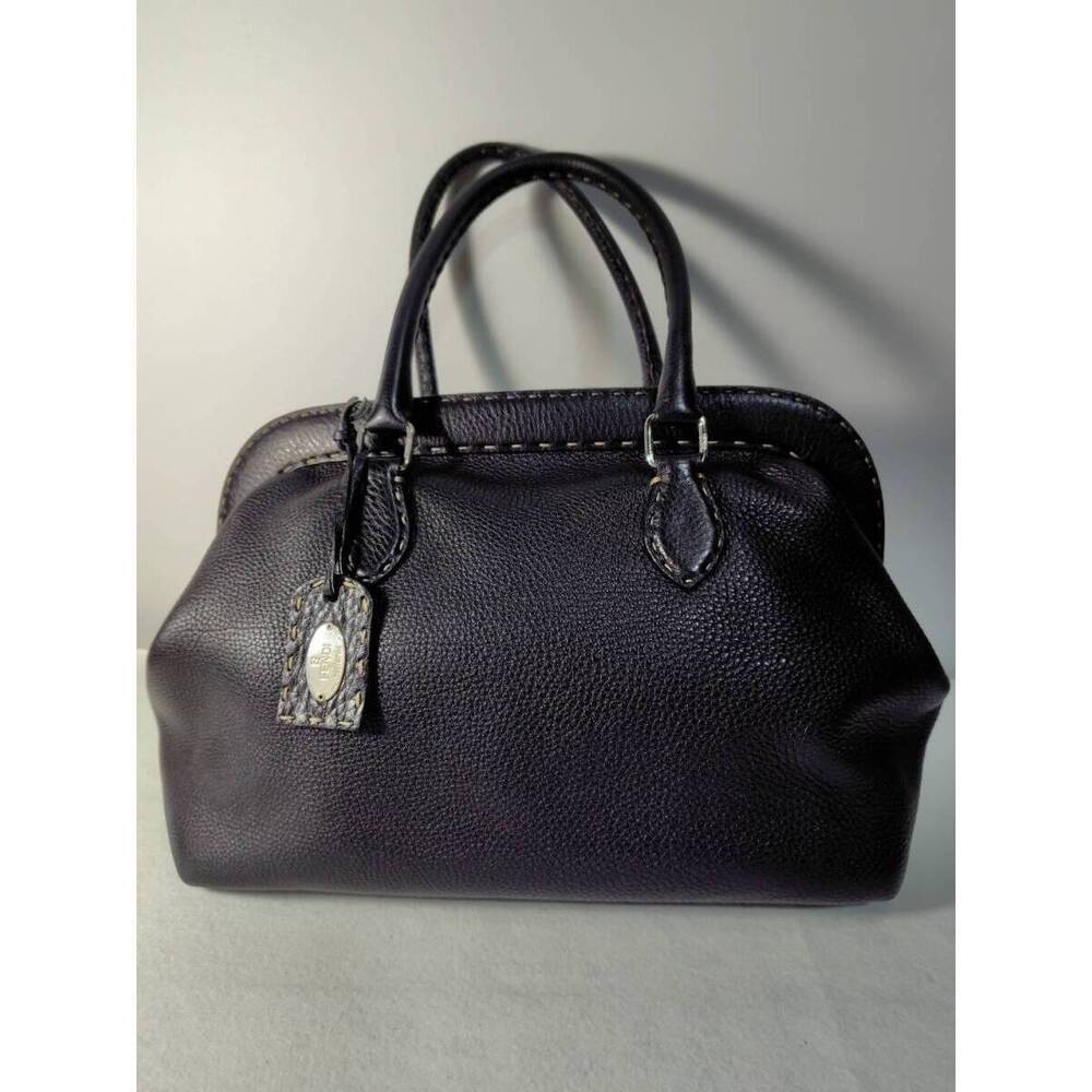 Fendi Selleria Doctors Bag partially sterling silver